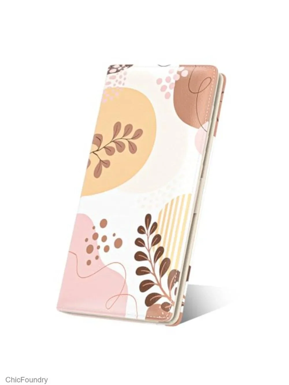 RFID Bifold Wallet Credit Card Holder Leather Snap Zip Pocket